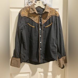 COOFANDY Western Buttonup Shirt